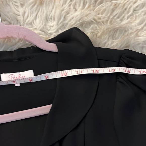 Parker SURPLICE TIE FRONT COCKTAIL DRESS - Picture 10 of 13